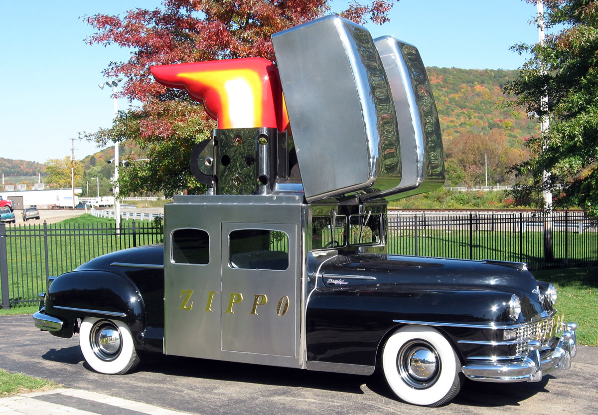 Zippo Car at the Zippo Case Visitor Center