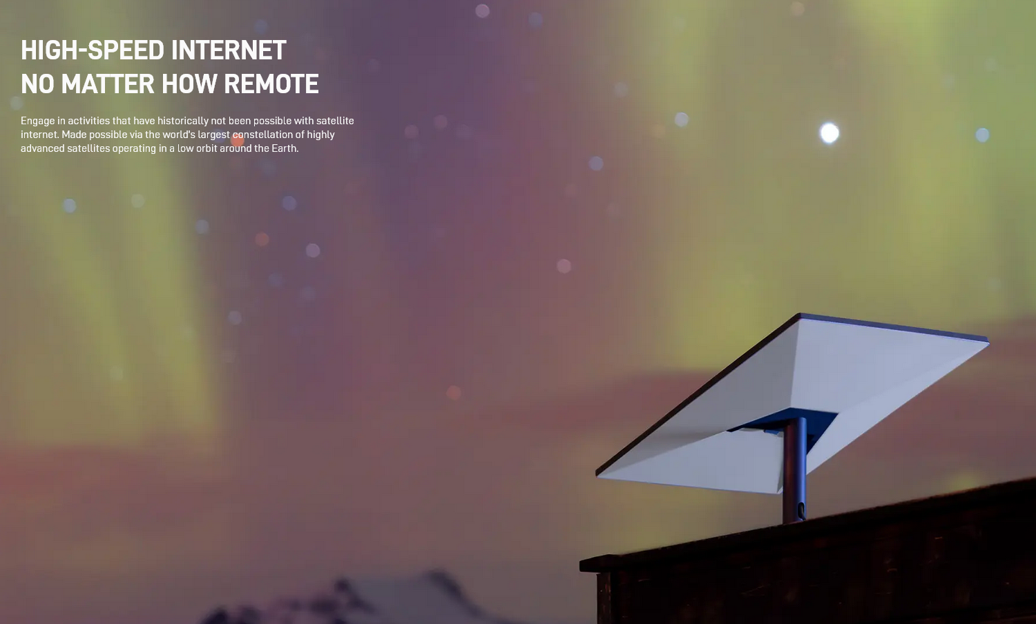 Starlink available anywhere now - no waiting for government programs
